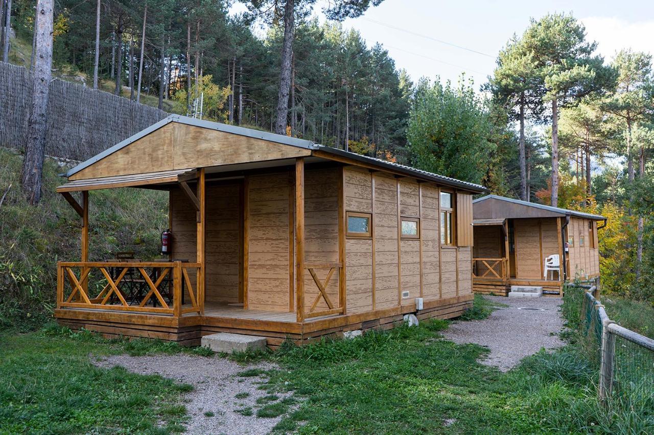 Bungalows Del Camping Pedraforca Saldés Zewnętrze zdjęcie